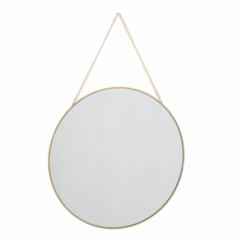Sibal Wand-Spiegel, Gold, Glas
