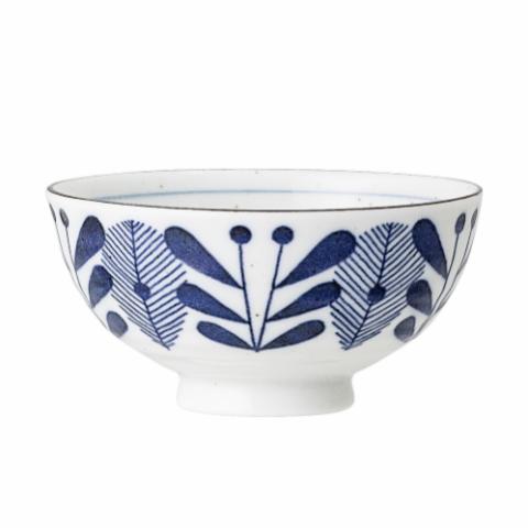 Camellia Bowl, Blue, Porcelain