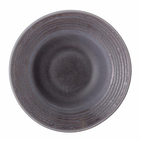 Raben Plate Pasta, Grey, Stoneware