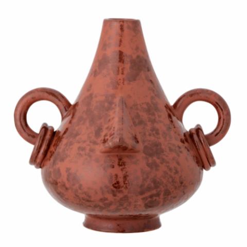 Tarun Deco Vase, Brown, Stoneware