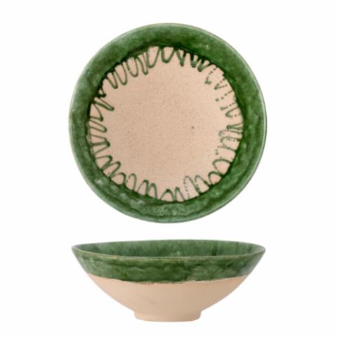 Moez Flowerpot, Green, Stoneware