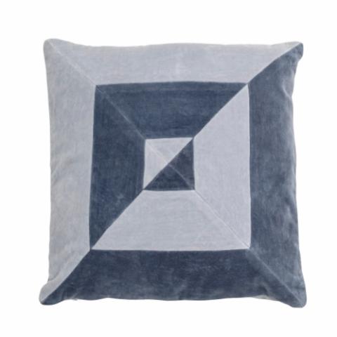 Grey And Blue Agate Pattern Bed Cushion Set
