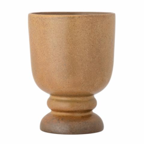 Parvez Flowerpot, Brown, Stoneware