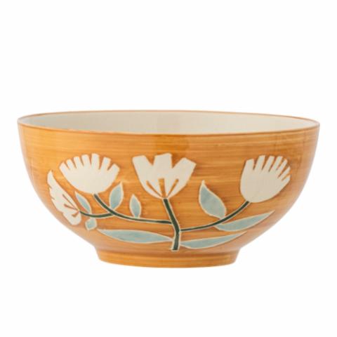 Tangier Bowl, Orange, Stoneware