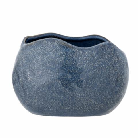Pennie Flowerpot, Blue, Stoneware