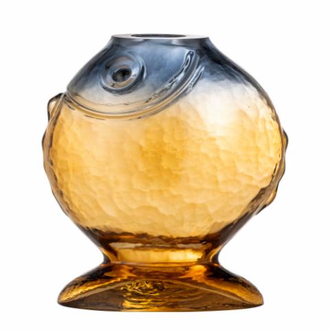 Varga Vase, Yellow, Glass