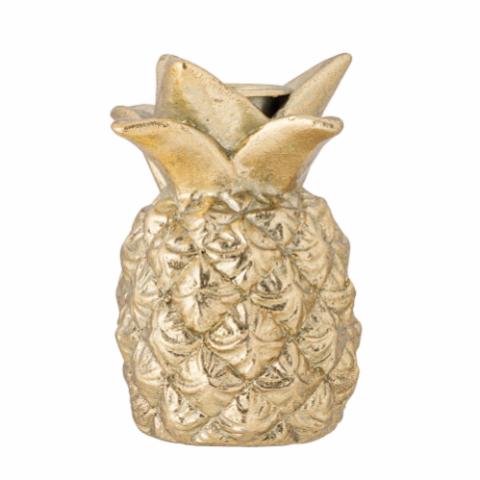 Aiea Candle Holder, Gold, Polyresin