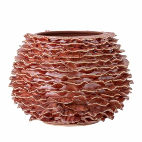 Morwen Vase, Brown, Stoneware