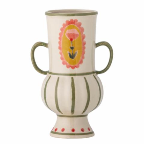 Odina Vase, Green, Stoneware