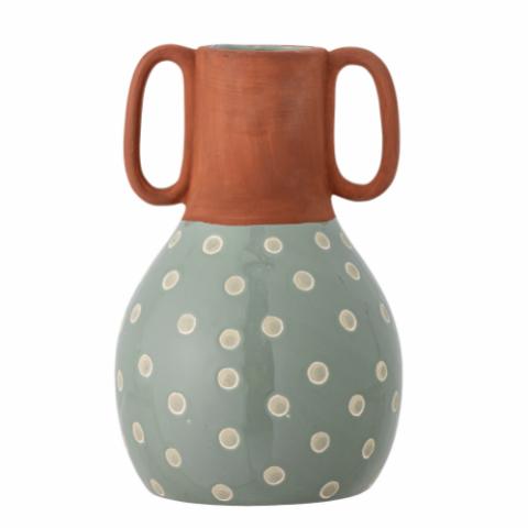 Hercule Vase, Green, Stoneware