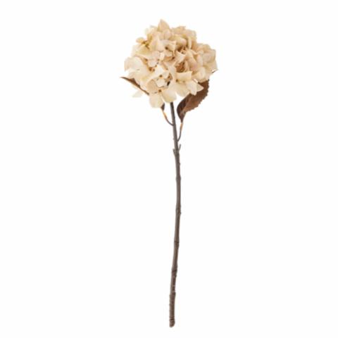 Hydrangea Stilk, Hvid, Kunstige Blomster
