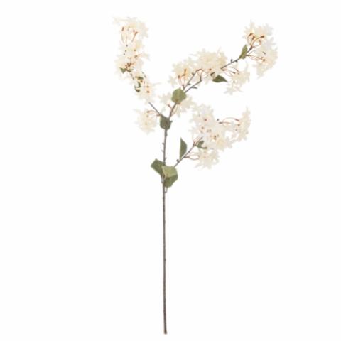 Myrtle Branch, White, Artificial Flowers