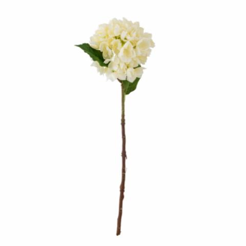 Hydrangea Stiel, Weiß, Künstliche Blumen