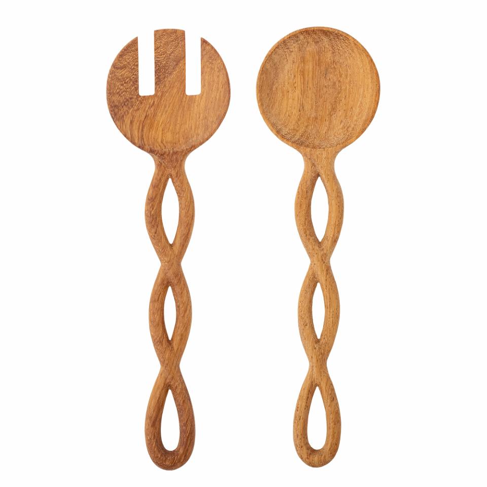 Pinar Salad Servers, Nature, Doussie Wood?.StripHtml()