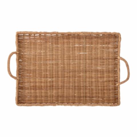 Nevin Serving Tray, Nature, Rattan