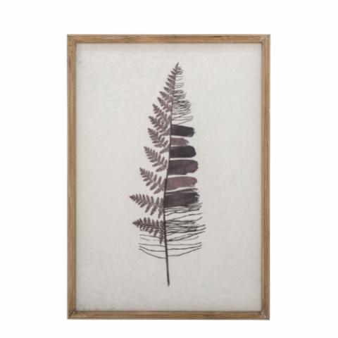 Corval Illustration med ramme, Natur, Fyrretræ