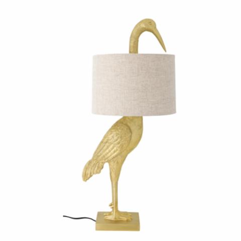 Heron Table lamp, Gold, Polyresin