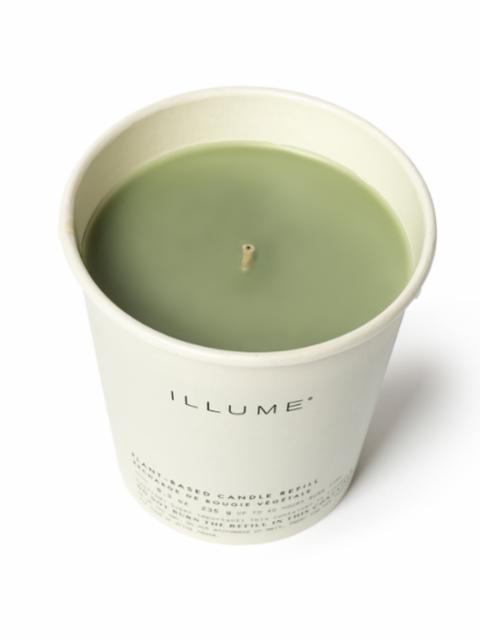 Hinoki Sage Candle Refill, Green, 