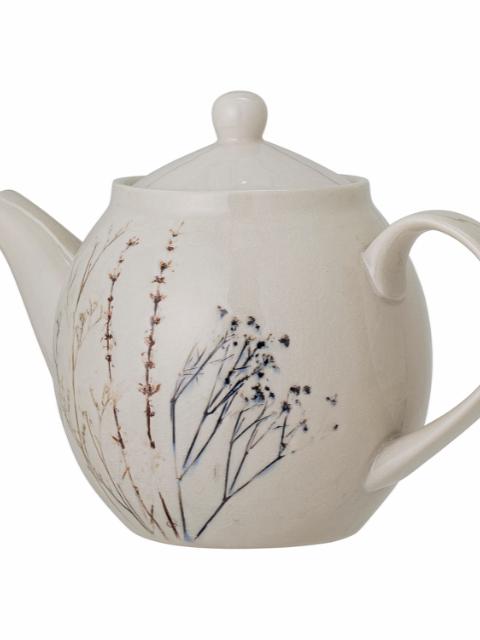 Bea Teapot, Nature, Stoneware