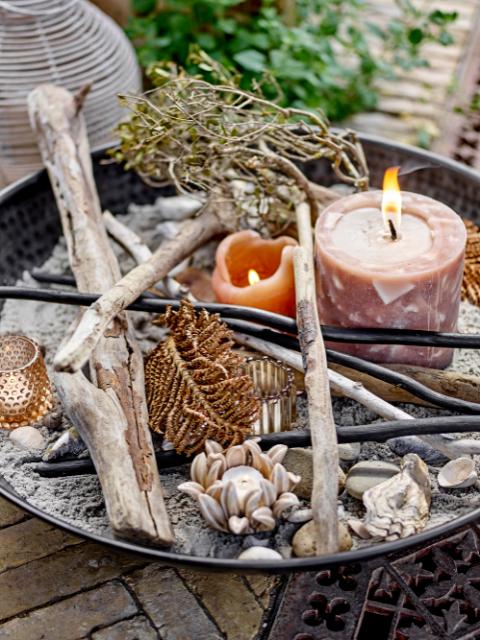Rustic Candle, Nature, Parafin