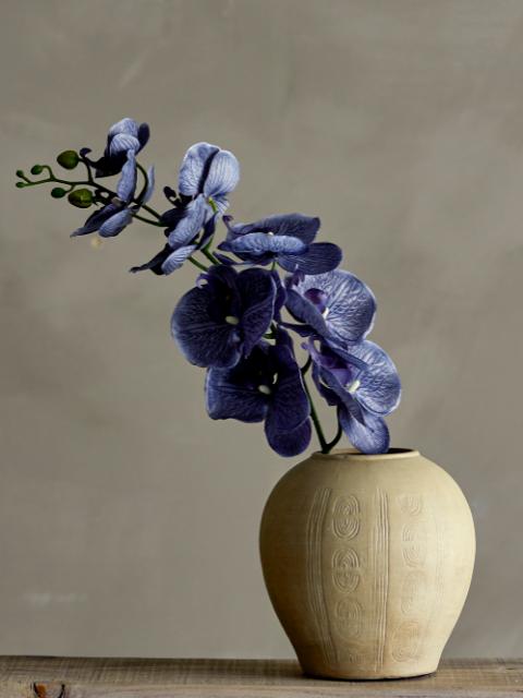 Taym Deco Vase, Nature, Terracotta