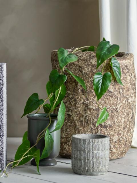 Janay Deco Vase, Brown, Paper Mache