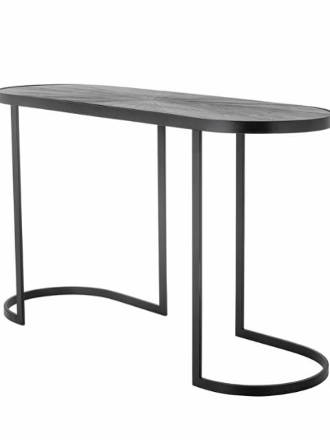 Carter Console Table, Black, MDF