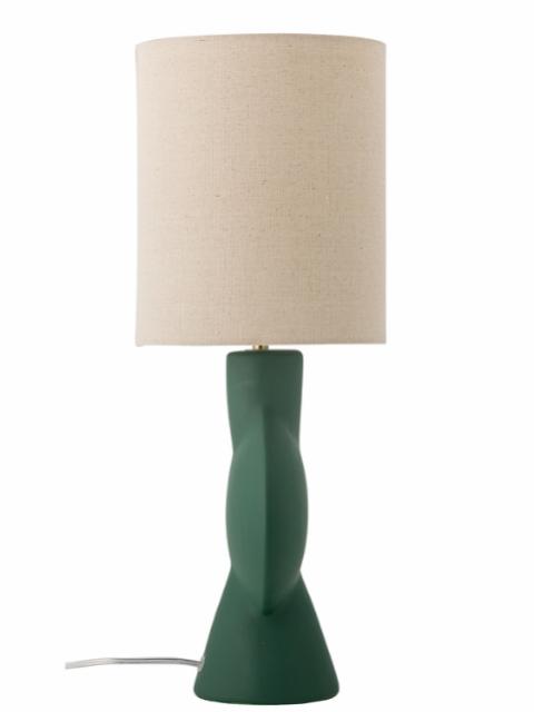 Sergio Table lamp, Green, Stoneware