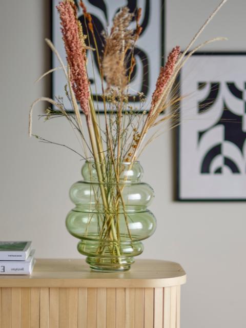Annhelene Vase, Green, Glass