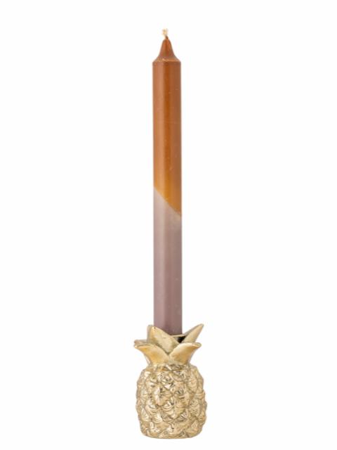Aiea Candle Holder, Gold, Polyresin