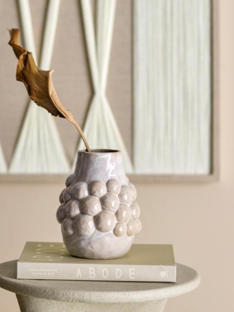 Poldor Vase, Nature, Stoneware