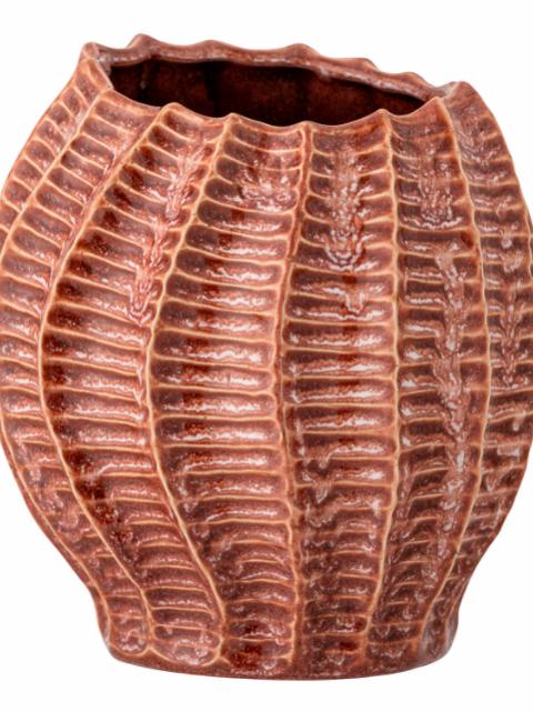 Callon Vase, Rose, Stoneware