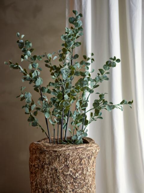 Eucalyptus Artificial Plant, Green, Plastic