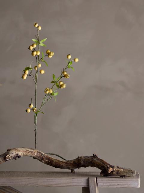 Hawthorn Gren, Gul, Kunstige Blomster