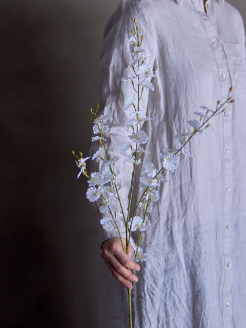Orchid Stiel, Weiß, Künstliche Blumen