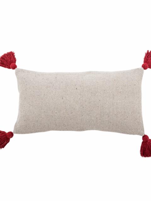 Yule Cushion, Nature, Cotton