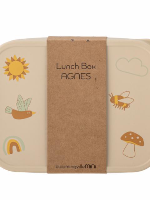 Agnes Lunch Box, Nature, Stainless Steel