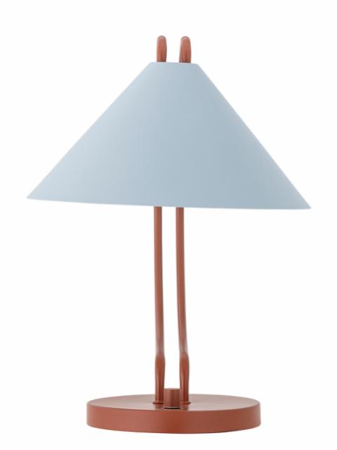 Janya Table lamp, Red, Metal