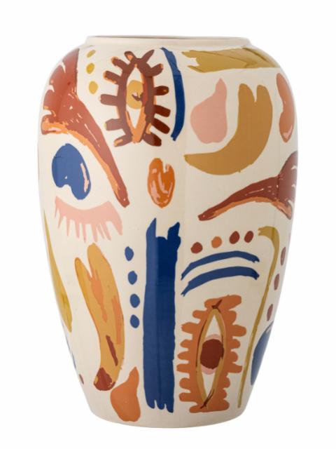 Horus Vase, Orange, Grès