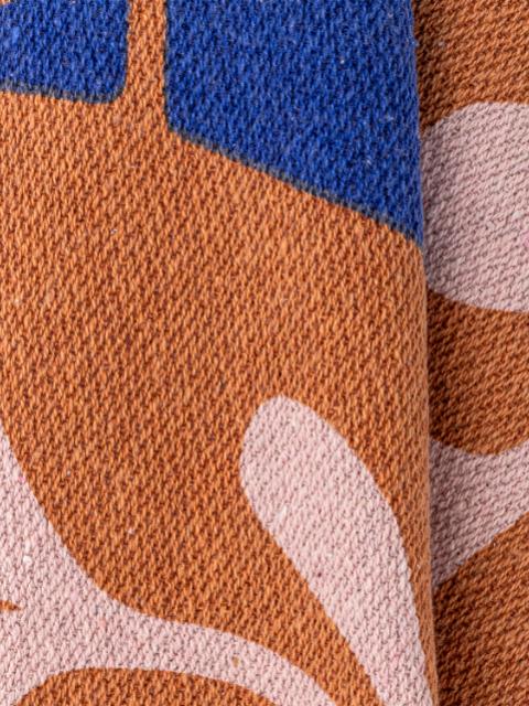 Atle Throw, Brown, Recycled Cotton