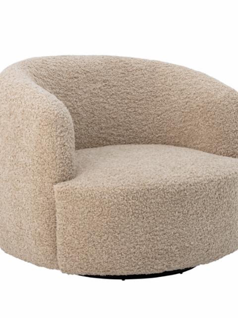 Bocca Loungesessel, Natur, Polyester