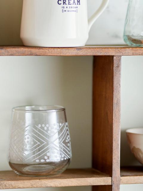 Kiyomi Trinkglas, Klar, Recyceltes Glas