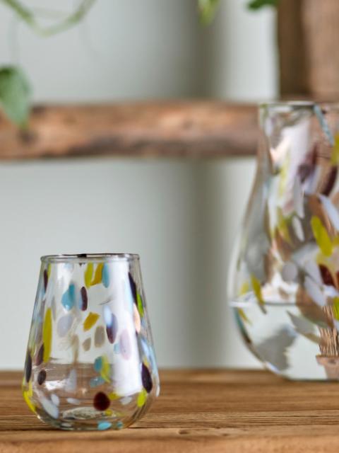 Kenji Trinkglas, Gelb, Recyceltes Glas