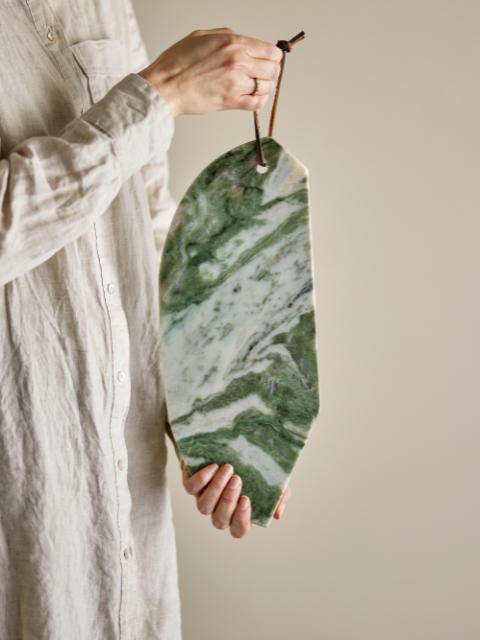 Ziggy Cutting Board, Green, Marble