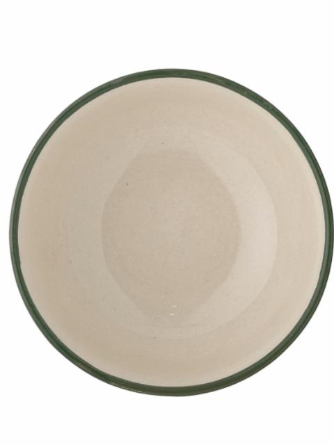 Karlie Bowl, Green, Stoneware