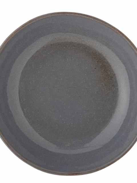 Sandrine Plate Deep, Grey, Stoneware