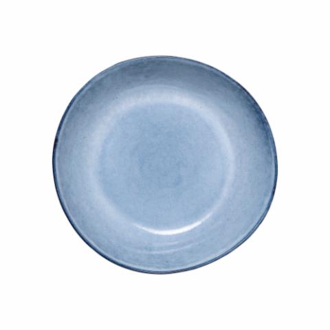 Sandrine Plate Deep, Blue, Stoneware