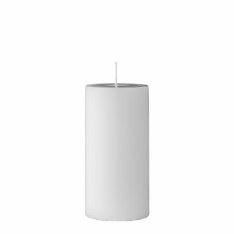 Anja Candle, White, Parafin
