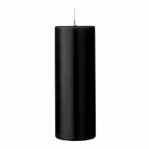 Anja Candle, Black, Parafin