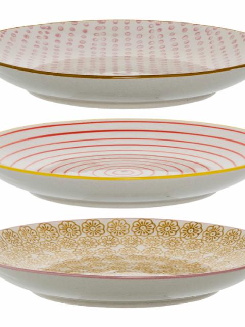 Susie Plate, Yellow, Stoneware